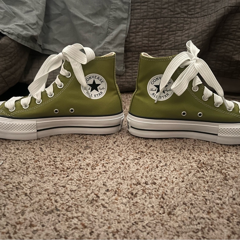Converse Platform Green High-Tops
